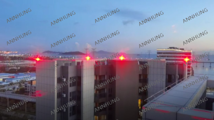 último caso de la compañía sobre Proyecto de residencia de Shenzhen Songmao Bojing, luz de obstrucción de aviación LED de intensidad media