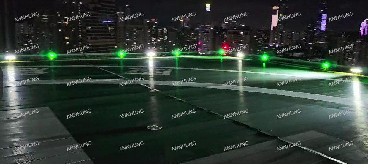 último caso de la compañía sobre Luces de helipuerto - caso del proyecto
