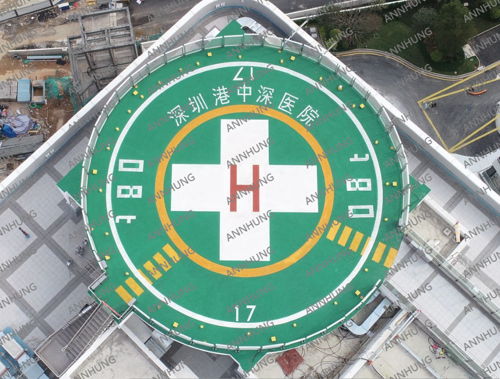 último caso de la compañía sobre Casos de instalación de la luz del helipuerto