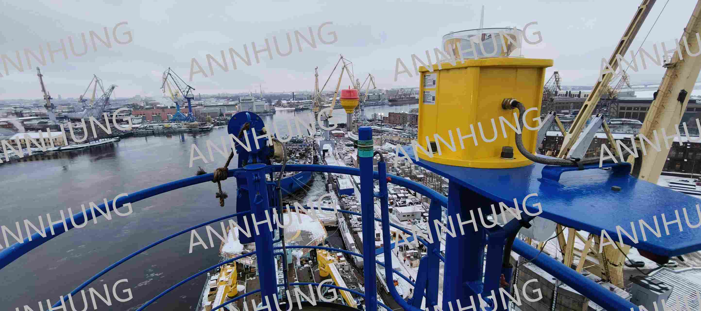 último caso de la compañía sobre Helideck Lighting Case: AH-HP-I, AH-HP-F1, AH-HP-B1 & AH-LI-B2 System on Ship Deck