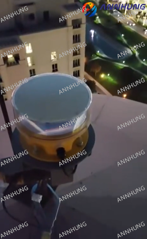 último caso de la compañía sobre High-rise Residential Building Obstruction Light Case: AH-MI-B2(L) Medium-intensity Type B
