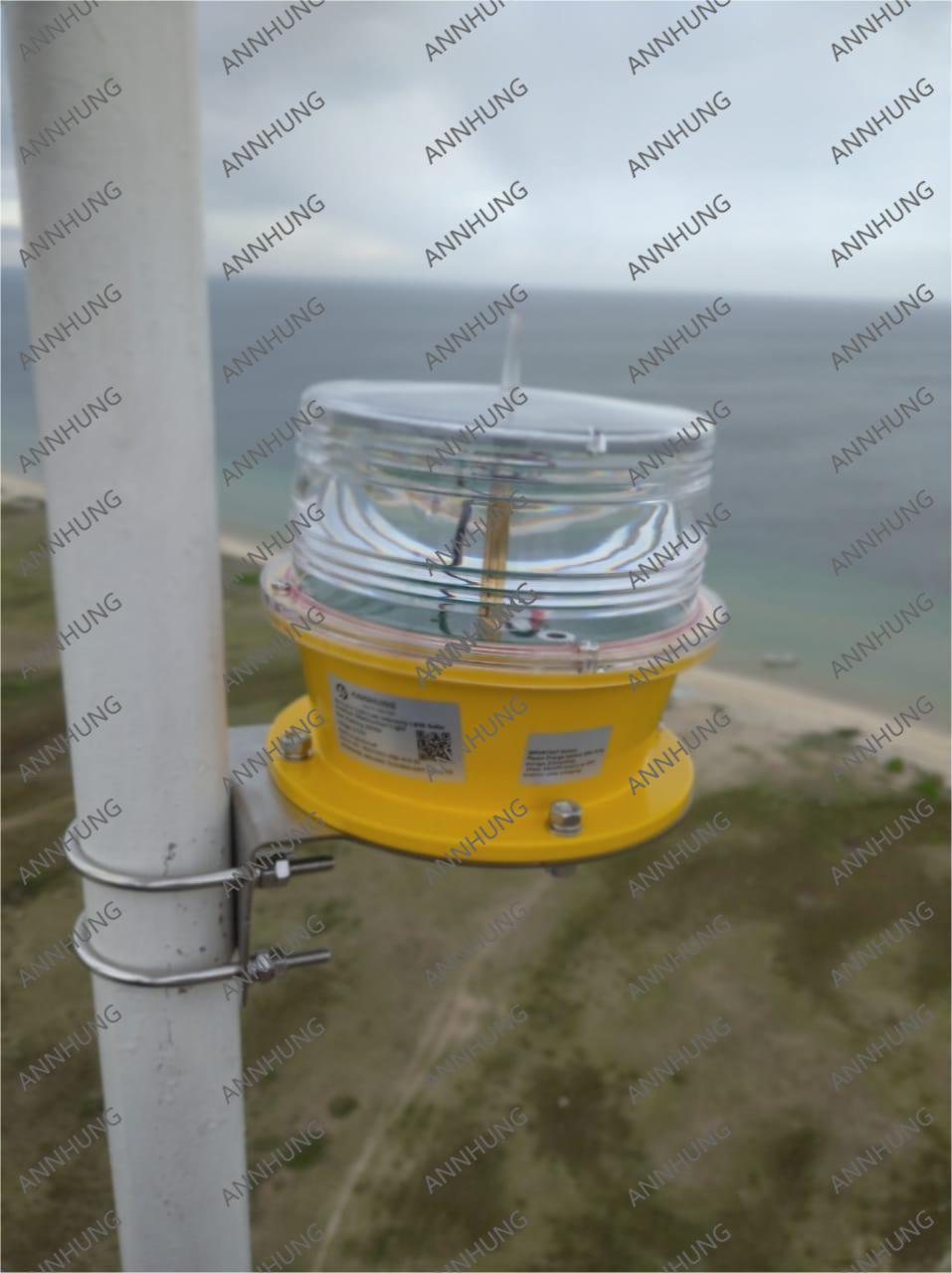 último caso de la compañía sobre Solar Marine Lantern Installation Case: AH-LS-C IP68 IALA Navigation Lights