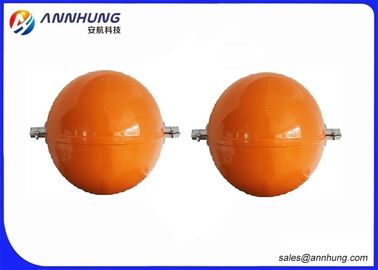 Esfera de advertencia de aeronaves de 600 mm de diámetro Resina de poliéster reforzada con fibra de vidrio
