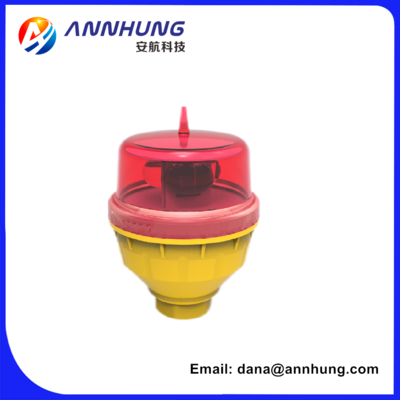 Luz de obstrucción de aviación LED ANNHUNG AH-LI-B2 32.5cd Rojo 100,000h
