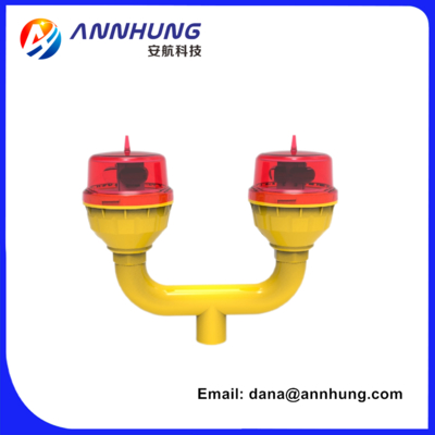 ANNHUNG AH-LI-B2 LED L810 doble luz de aviación 32.5cd 360° salida