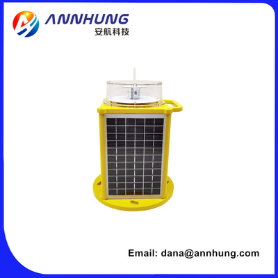 Lámpara solar marina de 3-10NM con sincronización GPS y visibilidad de 360°